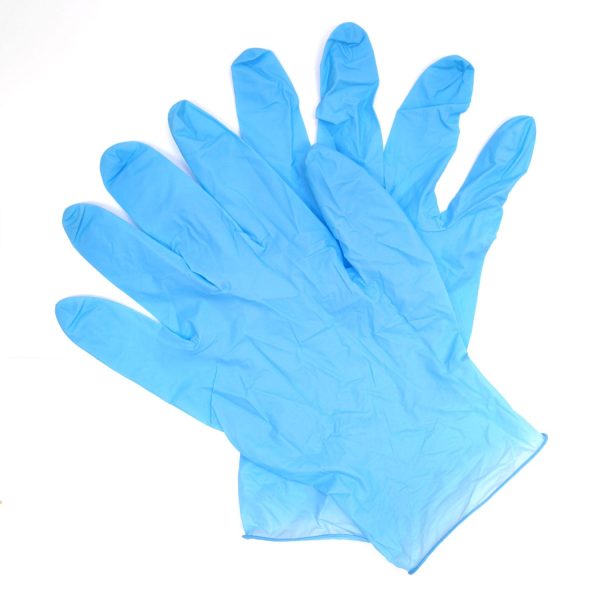 Blue Nitrile Gloves (1)